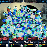 animated big boss boss_battle concept ext=gif fiend gameplay gui hand microplastics ominous psychedelic reaching_out rpg sector_delphinus series:soy_megami shin_megami_tensei shin_megami_tensei_strange_journey strange_journey subvariant:branigger trypophobia variant:brandon // 629x499 // 1.8MB