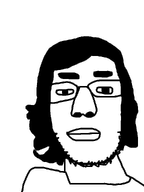 closed_mouth glasses stubble tranny variant:harleyjak // 720x960 // 5.9KB