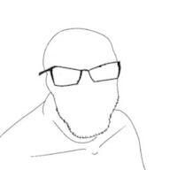 faceless glasses no_eyebrows no_face soyjak stubble variant:feraljak // 255x255 // 5.3KB