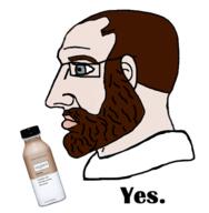 beard ear glasses nordic_chad soy soylent text variant:unknown white_skin // 542x555 // 157.9KB