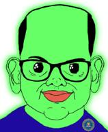 amerimutt balding closed_mouth federal_bureau_of_investigation glasses glowing green_skin trend:glowie variant:brandon // 800x972 // 254.8KB