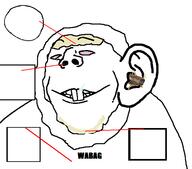 Clean_teeth aryan blond blond_beard blue_eyes subvariant:gapealien subvariant:gapejakap teeth // 596x524 // 27.5KB