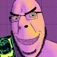 angry bed creepy evil flashing_lights glasses sleeping smile variant:cobson variant:gapejak // 275x275 // 161.6KB