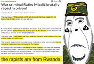 2014 august august_16 bbc biting_lip blacked bosnia camouflage closed_mouth clothes erdl_pattern flag flag:serbia grey_eyes grey_hair hair hat hauge m81 military military_cap military_uniform queen_of_spades rape ratko_mladić rwanda sarajevo sarajevo365 serbia soyjak spade stubble subvariant:hornyson tattoo text uniform variant:cobson woodland yugoslav_wars yugoslavia // 1248x850 // 489.5KB