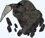 arm blade earth elemental fat geonach_(lycanites_mobs) grey_skin hair lycanites_mobs_(minecraft_mod) minecraft mod rock variant:meximutt // 1500x1240 // 1.2MB