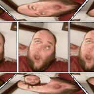 2019 3dgifmaker 70000 animated beard closed_mouth clothes ext=gif fat fat_duel glasses irl meta:GET open_mouth red_tshirt schizo soyboy subvariant:fatjak_irl tshirt variant:fatjak // 250x250 // 1.1MB