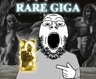 body gigachad grey_shirt hand holding_object holding_phone nas:gigachad phone pointing rare_giga space subnas:terachad subvariant:gapejak_front text variant:gapejak white_skin // 1100x900 // 957.3KB