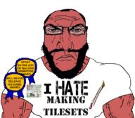 game_developer i_hate indie paintbrush variant:markiplier_soyjak // 1059x929 // 409.9KB