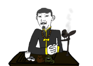 animal beads bird cat grey_hair moustache tea teacup variant:coinjak variant:feraljak variant:kuzjak // 616x436 // 88.2KB