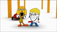 animal animated clothes dance dog ear first_janny_image glasses janny jannyplier markiplier nate open_mouth pocoyo snout soyjak stubble that_one_fucking_picture_of_nate_being_a_smug_little_bastard thrembo toddler variant:markiplier_soyjak variant:soyak yellow yellow_skin // 800x451 // 14.3MB