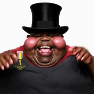 black_skin blush britaryan character:hunky clothes english_accent fancy fatt hubert_ts_manchester meta:ai_generated meta:not_oc nate_higger's_distant_cousin_(cape_rrackers) obese subvariant:branigger subvariant:fat_alicia subvariant:hunky_twink_sex_machine suit suit_and_tie top_hat variant:alicia variant:brandon // 560x560, 6s // 1.2MB