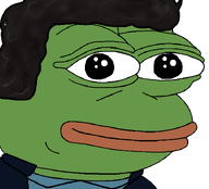 amphibian central_intelligence_agency cia_(the_dark_knight_rises) clothes coat frog hair looking_at_you meta:not_oc nas:bane nas:pepe pepe_the_frog smile suit // 720x651 // 61.2KB