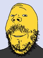 no_glasses soot sooty soyjak_party variant:gapejak // 600x800 // 35.5KB