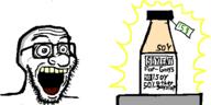 artist:toonsoy bright drawfag drawing oh_my_god_she_is_so_attractive shiny soy soyjak soylent // 500x250 // 25.1KB