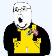 arm building castle county finnmark flag flag:finnmark flag:norway flag:sweden glasses hair hand norway open_mouth soyjak stubble transparent_background variant:norwegian // 723x770 // 50.5KB