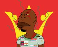 Warrior-Z(user) adams_apple afghanistan batman bnwo brown_skin clothes communism county crown disgusting flag flag:iraq flag:lgbt_philedelphia flag:norway flag:taliban flag:transgender_pride_flag flag:vestfold fnf_pedo friday_night_funkin' god_of_war green_shirt hammer hammer_and_sickle hello_my_name_is_(sticker) india iraq meta:forced_countryflag_spam norway pedophile poop rule34 shitskin sickle smell smelling soyjak star_(symbol) subvariant:brazilmutt taliban text tranny tshirt variant:meximutt vestfold // 1110x909 // 75.1KB