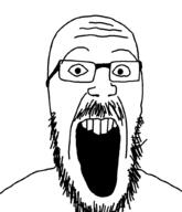 glasses mustache open_mouth redraw stretched_mouth stubble variant:beastjak // 878x1024 // 22.2KB