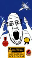 ace_combat badge glasses open_mouth plane stubble variant:ppp // 951x1685 // 381.2KB