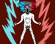 dragon_ball hair nintendo nintendo_switch open_mouth small_penis soyjak stubble super_saiyan variant:unknown video_game // 400x320 // 17.1KB