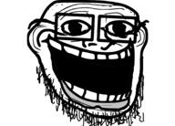 alternate glasses open_mouth smile soyjak stubble troll trollface variant:a24_slowburn_soyjak // 2048x1472 // 235.3KB