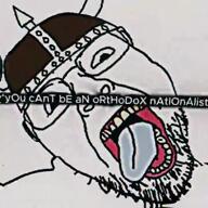 Chetnik a10 ack angry antifa arkeal army art aryan atheism balaclava battle_on_the_ice beard behead beheaded beheading bible blue_eyes book catholic catholicism chetnikism chirho christian_cross christian_identity christianity church clips clothes communism compilation cross crucifix crying cyrillic_text decapitated decapitation eastern_orthodox edit_(tiktok) english_text eyebrows eyes_open flag:Union_of_Orthodox_Banner-Bearers flag:iron_guard flag:jesus flag:lgbt_pride_flag flag:principality_of_moscow flag:russian_empire flag:transgender_pride_flag footage glasses god grey_hair hair hammer_and_sickle hang hanged hanging hat helmet hippy historical history holding_book holy_bible hood hoodie icon icons icxcnika irl_background iron_guard islam islamic jesus jesus_christ judaism kike knight milan_nedić military mouth_open multiple_soyjaks music muslims nazism necklace nedic nedicism nikolai_velimirovich nikolaj_velimirovic noose odin orthodox orthodox_christian orthodox_church orthodox_cross orthodox_icon orthodox_priest orthodoxy painting peace peace_sign peace_symbol pointing prayer_rope priest rage rainbow red_eyes richard_dawkins romania rope russia saint_george saint_george_and_the_dragon seething serbia shield skeleton skull sonnenrad sound srbija st_george's_ribbongeorge star star_and_crescent star_of_david stubble subvariant:muscular_chud suit sword telegram text thor thor’s_hammer_pendant tongue transgender_flag tsar tsar_nicholas_ii ukraine union_of_orthodox_banner_bearers united_states ushanka variant:bernd variant:chudjak variant:feraljak variant:soyak video viking viking_helmet white_skin yellow_hair // 720x720, 72.9s // 12.0MB