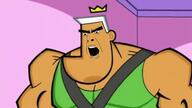 angry blue_eyes buff cartoon fairly_odd_parents fairy jorgen_von_strangle nickelodeon open_mouth soyjak variant:cobson white_hair // 1280x720 // 533.0KB