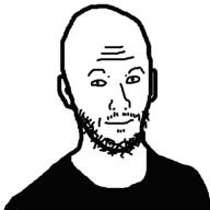 closed_mouth ear jay_louis_irwin mustache soyjak stubble swaglord variant:unknown // 400x400 // 10.9KB