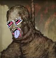 ack bloodshot_eyes classical_art_parody hanging rope variant:bernd // 219x224 // 104.6KB