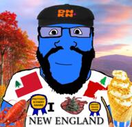 autumn award beard blue calm cap clothes connecticut dunkin_donuts fall flag forest glasses happy hat heart i_heart ice_cream lobster maine massachusetts nature new_england new_hampshire pine_tree rhode_island smile sunrise sunset tree variant:markiplier_soyjak vermont // 4994x4805 // 17.2MB