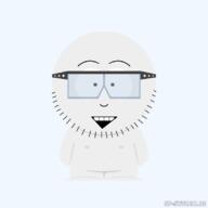 full_body glasses redraw smile south_park stubble variant:soyak // 800x800 // 42.8KB