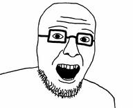 glasses mrbeast open_mouth soyjak stubble thumbnail variant:beastjak youtube // 986x800 // 75.9KB