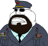 beard caribbean clothes dictator dictatorship el_presidente el_prez game glasses hat medal medals meximutt mutt mutt_lips president suit sunglasses tropico tropico_6 uniform variant:meximutt // 888x849 // 28.5KB