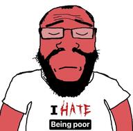 beard glasses hate i_hate poor red_skin sad soyjak subvariant:science_lover variant:markiplier_soyjak // 828x817 // 77.6KB