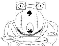 glasses open_mouth soyjak spade stubble variant:unknown // 771x599 // 95.4KB