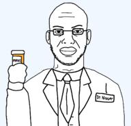 doctor dr.nigger meds meta:tagme suit_and_tie variant:sudanid_phenojak // 1376x1316 // 33.6KB