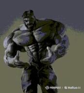 artificial_intelligence buff bug fly gigachad gigasing greyscale meta:ai_generated meta:nas meta:not_oc music nas:gigachad rap rating=nas sound subnas:gigafly