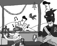 amerimutt angry big_ears big_mouth black_and_white boat cartoon closed_eyes clothes disney euromutt flag:european_union flag:united_states hat mcdonalds medal mickey_mouse mouse parrot rope star_of_david subvariant:euromutt subvariant:feralsquirrel subvariant:impish_amerimutt tail train variant:feraljak variant:impish_soyak_ears variant:markiplier_soyjak variant:smugjak // 1268x1027 // 142.6KB