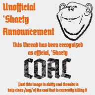 closed_mouth coal ear meta smile soyjak soyjak_party stubble text variant:impish_soyak_ears // 1500x1500 // 433.6KB