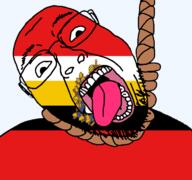 ack animal bird crown dead flag flag:kursk_oblast glasses hair hanging kursk_oblast oblast open_mouth rope russia skin soyjak stubble suicide teeth tongue transparent transparent_background variant:bernd white yellow_teeth // 768x719 // 61.8KB