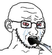 1911 bald bloodshot_eyes crying ear open_mouth subvariant:crying_soyak_ears2 subvariant:soyak_ears variant:soyak // 725x770 // 49.2KB