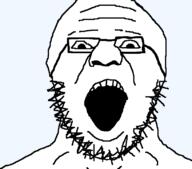 artist:GapeNewell glasses ksi nose open_mouth soyjak stubble variant:KSIjak variant:unknown // 816x720 // 8.8KB