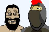 2soyjaks are_you_soying_what_im_soying classy_pants_(newbies) joe_(newbies) kuledud3 looking_at_each_other minecraft newbies soyjak subvariant:wholesome_soyjak variant:gapejak variant:markiplier_soyjak // 1200x800 // 56.3KB