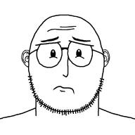 bald ear eyebrows front_facing frown stubble subvariant:weirdpenis_front variant:weirdpenis worried wrinkles // 900x900 // 18.5KB