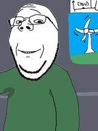 bus eyes glasses happy smell stubble sweater sweating variant:gapejak wholesome // 375x500 // 34.5KB