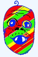 baby deformed hair mustache smile soyjak subvariant:jacobson trend:colorjak variant:a24_slowburn_soyjak // 296x444 // 36.1KB