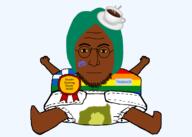 Teasuck_(user) a10_eyes aryan award blond clothes cup diaper discord discord_logo_facial_mark facial_mark flag:lgbt_pride_flag fnf fnf_pedo fnfpedo glasses greece hair john_lennon lennonjak lgbt meta:SOYDUEL_TOOK_PLACE_IN_COMMENT_SECTION piss poop self_insert soyjak stubble subvariant:pissbaby suit suit_and_tie swastika tea variant:lennonjak variant:unknown // 2100x1500 // 405.9KB
