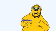ban big_lips dog double_chin eyebrows fat hand head janny obese showing_something stubble surprised sweating sweaty transparent_background variant:nopejeet wrinkles yellow_skin // 1703x954 // 43.0KB