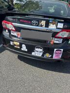 amerimutt anger_mark asphalt award badge car clittycel donald_trump feet_showing feet_up fell_for_it_again_award irl jews license_plate millions_must_die pink_skin pointing pointing_at_viewer seething sticker subvariant:chudjak_front subvariant:impish_amerimutt subvariant:muscular_chud subvariant:wholesome_soyjak toyota variant:chudjak variant:cobson variant:feraljak variant:gapejak wailing_wall yakub // 1064x1419 // 623.4KB
