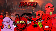 calm rage angry arm blood bloodshot_eyes calm clenched_teeth closed_mouth cracked_teeth crying ear gem glasses hair hand hell jpeg merge ms_paint nosebleed open_mouth rage rage_comic red_eyes red_skin ruby seething smoke soyjak stubble subvariant:feralrage teeth variant:beastjak variant:chudjak variant:cobson variant:cryboy_soyjak variant:feraljak variant:imhotep variant:impish_soyak_ears variant:soyak vein yellow_teeth // 643x360 // 334.8KB