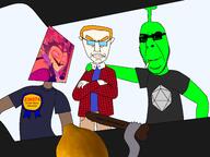 bbc brown_skin crossed_arms dildo gemjan_(user) ginger grand_theft_auto grand_theft_auto_v green_skin helluva_boss lemon lemon_(user) nutbuster445 stolas_(helluva_boss) variant:chudjak variant:cobson yiik // 2560x1920 // 656.7KB